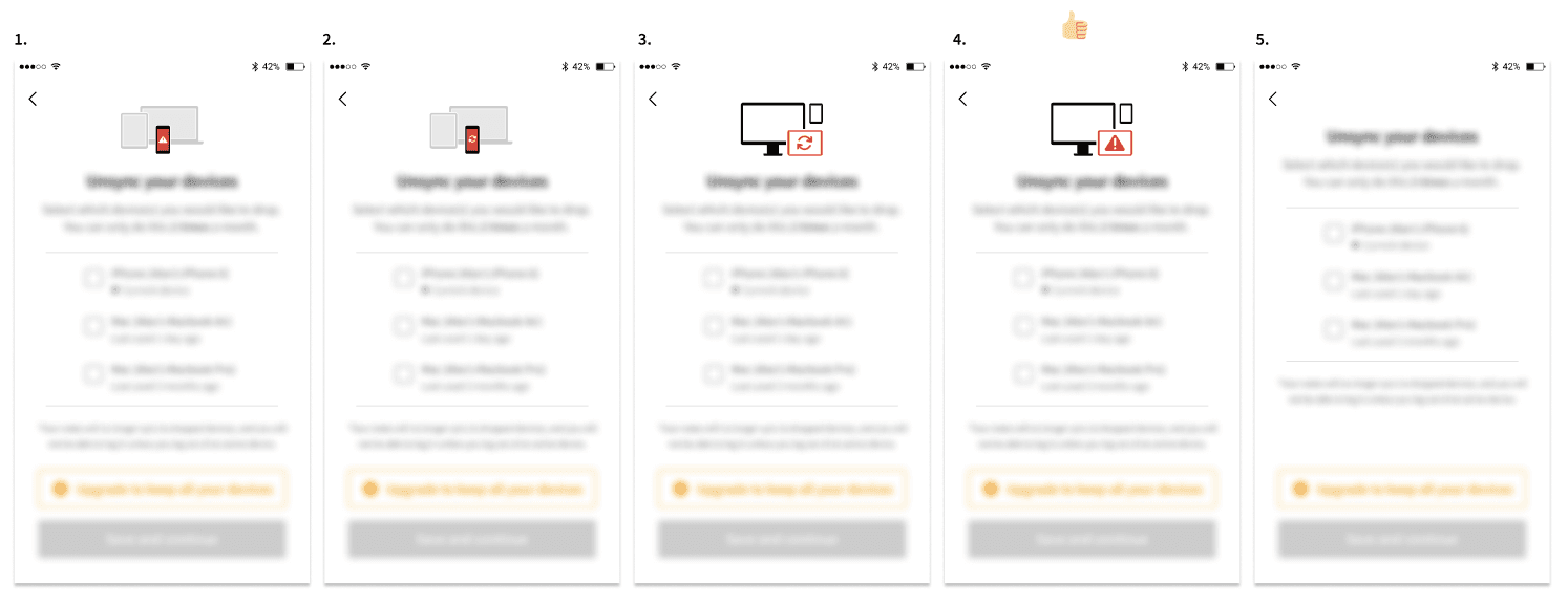 Illustration iterations