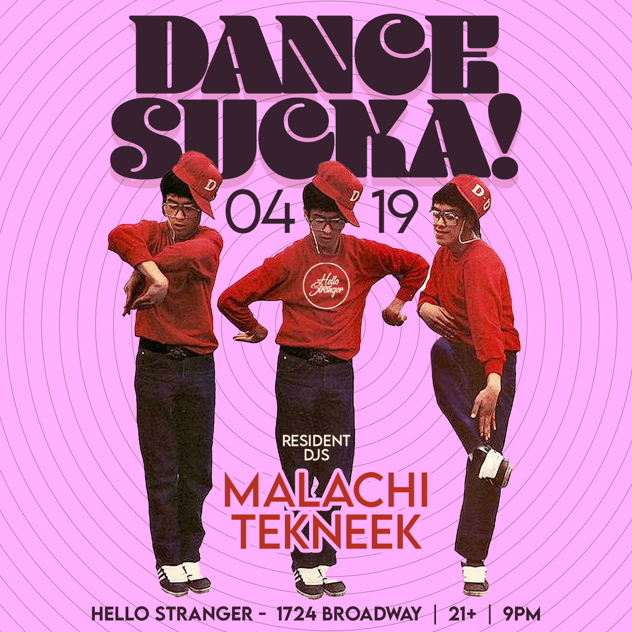 Dance Sucka June flyer