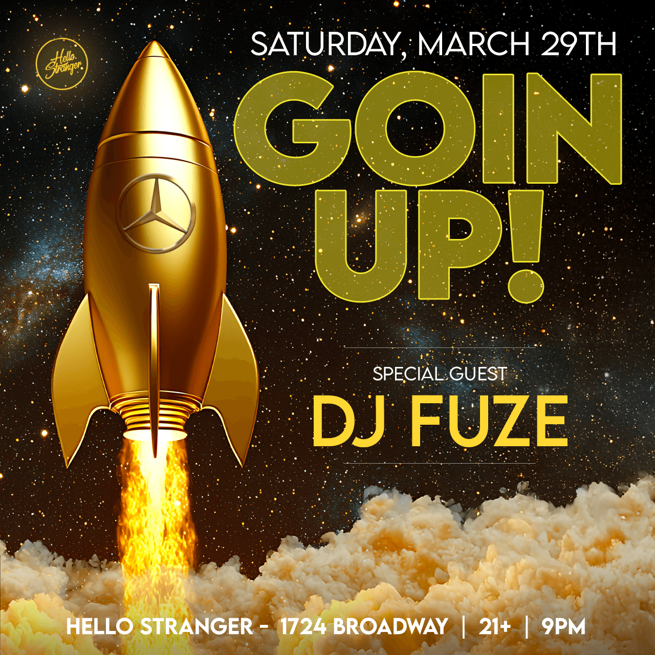 Goin Up event flyer 2